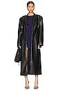 view 5 of 5 Asymmetric Long Sleeve Mini Dress in Space Rib