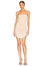 view 1 of 4 x REVOLVE Mesh V Cut Dress in Nude