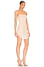 view 2 of 4 x REVOLVE Mesh V Cut Dress in Nude