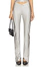 view 1 of 6 Asymmetric Pant in Quartz Stretch