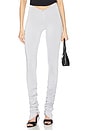 view 1 of 6 Shirred Zip Pants in Quartz