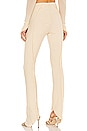 view 3 of 4 PANTALON ASYMMETRIC in Nude