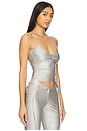 view 2 of 5 Double Layer Tank Top in Quartz Stretch