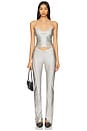 view 4 of 5 Double Layer Tank Top in Quartz Stretch