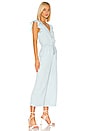 view 2 of 3 Mica Ruffle Sleeve Jumpsuit in Catalina Wash