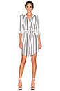 view 4 of 5 City Shirt Dress in Freedom Stripe