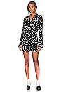view 2 of 4 Modern Shirt Dress in Pop Dot