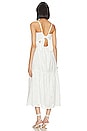 view 3 of 3 Embroidered Maxi Dress in White