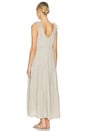 view 3 of 4 Move Your Body Striped Maxi in Eco Olive Stripe