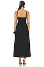 view 4 of 5 Mira Embellished Volume Dress in Macro Lotus
