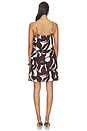 view 3 of 3 Hideaway Linen Tie Strap Dress in Desertscape