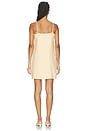 view 3 of 3 VESTIDO DE LINO CON TIRANTES HIDEAWAY in Banana