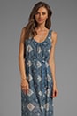 view 1 of 6 Le Ferme Mosaic Maxi Dress With Belt in Mosaic Tile