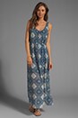 view 2 of 6 Le Ferme Mosaic Maxi Dress With Belt in Mosaic Tile