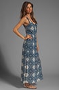 view 3 of 6 Le Ferme Mosaic Maxi Dress With Belt in Mosaic Tile