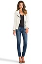 view 2 of 8 City Moto Jacket in City Moto in Ecru