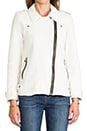 view 6 of 8 City Moto Jacket in City Moto in Ecru