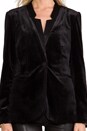 view 5 of 6 Velvet Dinner Blazer in Black