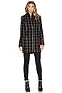 view 2 of 4 Avenue City Coat in Window Pane Plaid