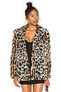 view 1 of 4 SEEING SPOTS FAUX FUR コート in Leopard