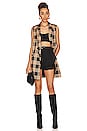 view 1 of 4 Carlyle Gilet Vest in Connor Plaid