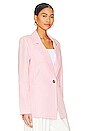 view 3 of 5 Bryce Woven Blazer in Washed Pink