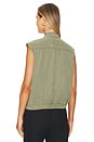 view 4 of 5 Field Utility Vest in Washed Olive