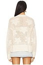 view 4 of 6 Flower Pop Open Stitch Jacket in Eco Natural