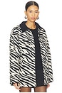 view 2 of 4 КУРТКА SOIREE BARN in Striking Zebra