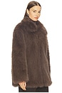 view 3 of 4 Carmen Fur Coat in Morel