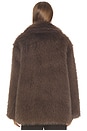 view 4 of 4 Carmen Fur Coat in Morel