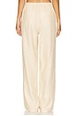 view 4 of 6 Coastal Pant in Sand Sequin Stripe