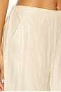 view 6 of 6 Coastal Pant in Sand Sequin Stripe