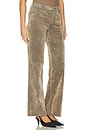 view 2 of 6 Cadence Relaxed Straight Pant in Light Bronze