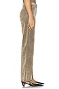view 3 of 6 Cadence Relaxed Straight Pant in Light Bronze