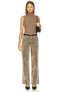 view 5 of 6 Cadence Relaxed Straight Pant in Light Bronze