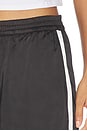 view 6 of 6 Satin Track Pant in Black