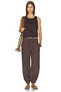view 5 of 6 Melody Micro Linen Balloon Pant in Rich Soil