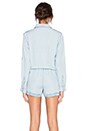 view 3 of 7 Soft Surplus Romper in Kaskade Wash