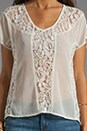 view 3 of 4 Delicate Tee in Ivory
