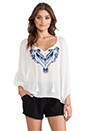 view 1 of 5 BLUSA GYPSY in White