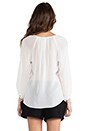 view 3 of 5 BLUSA GYPSY in White