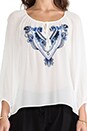 view 4 of 5 BLUSA GYPSY in White