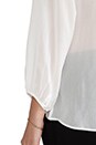 view 5 of 5 BLUSA GYPSY in White