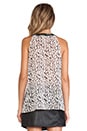 view 3 of 5 CAMISETA TIRANTES COLLAGE in Feather Spots & Green