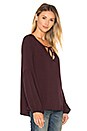 view 2 of 4 BLUSA SCARLET in Dark Shiraz