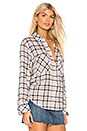 view 2 of 4 Steady Boyfriend Shirt in Indian Summer Plaid
