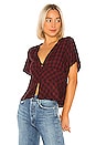 view 1 of 4 BLUSA NEW MOON in New Generation Plaid