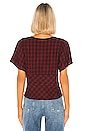 view 3 of 4 BLUSA NEW MOON in New Generation Plaid