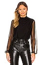 view 1 of 4 Midnite Hour Top in Black Nite
